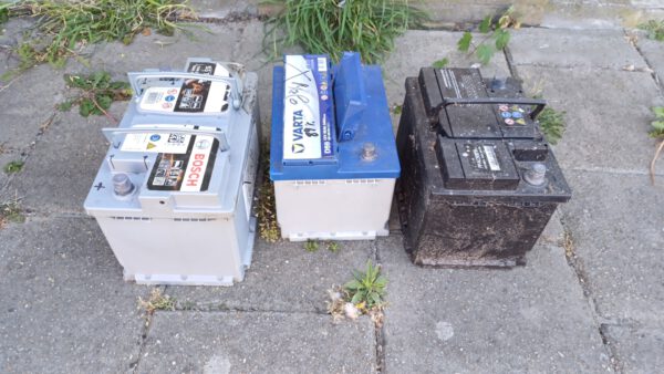 Gratis oude accu's