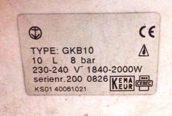 GKB boiler - Afbeelding 2