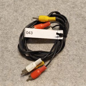 Audio met video kabel (item 043)