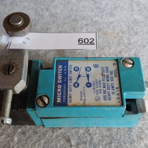 Eindschakelaar Micro Switch (item 602)